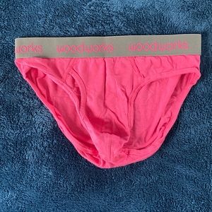 Woodworks Briefs - Pink - Medium